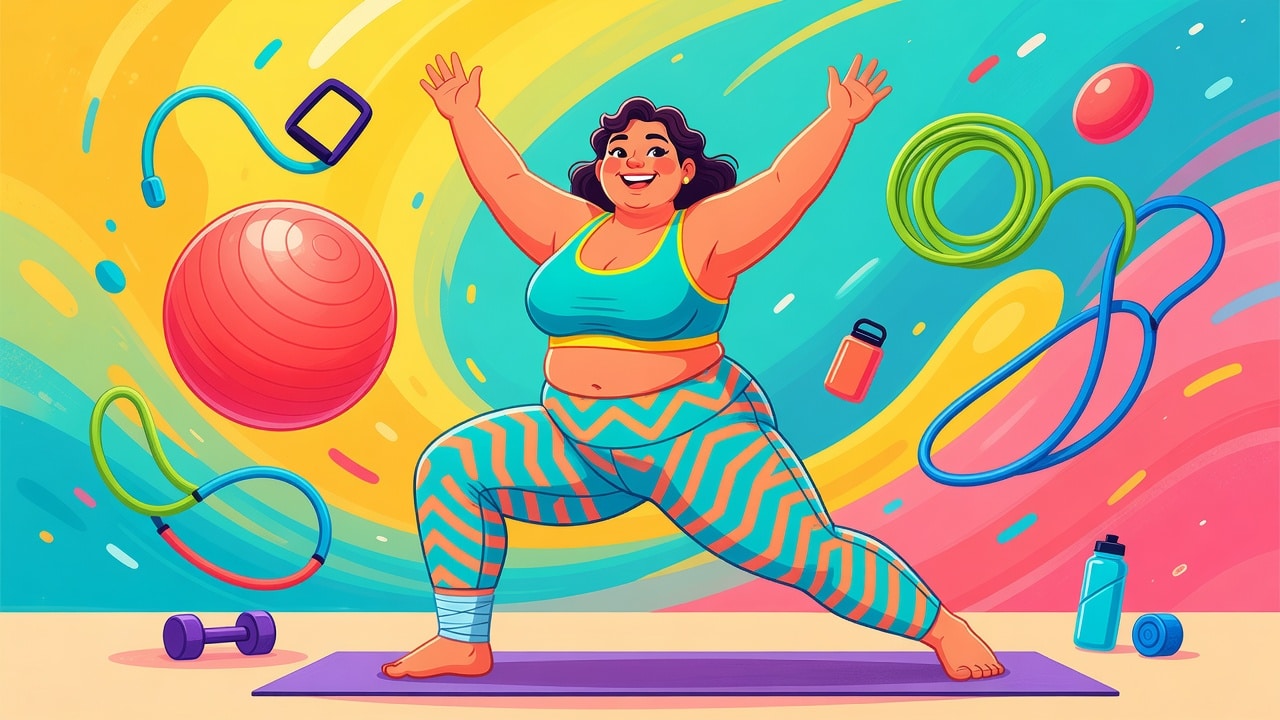 Mujer haciendo sentadillas